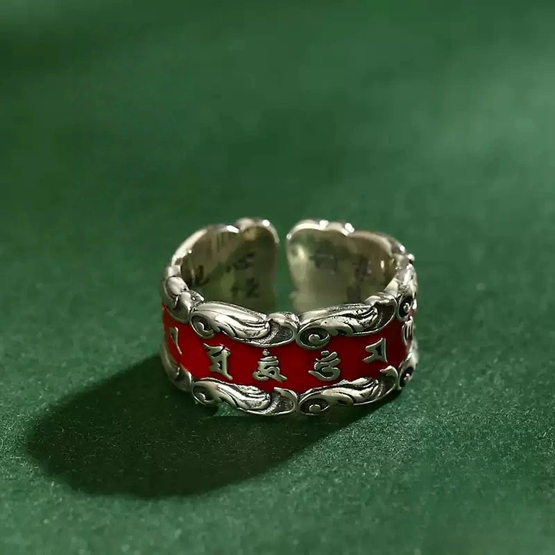 Cinnabar Ring--Birth Month Blessing