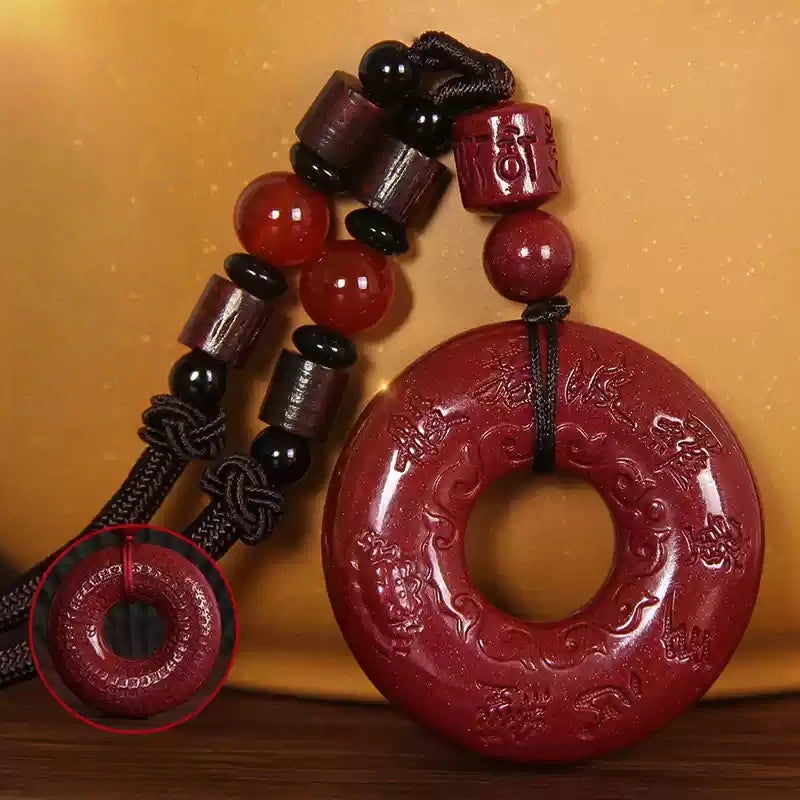 Cinnabar Necklace - Get Wealth