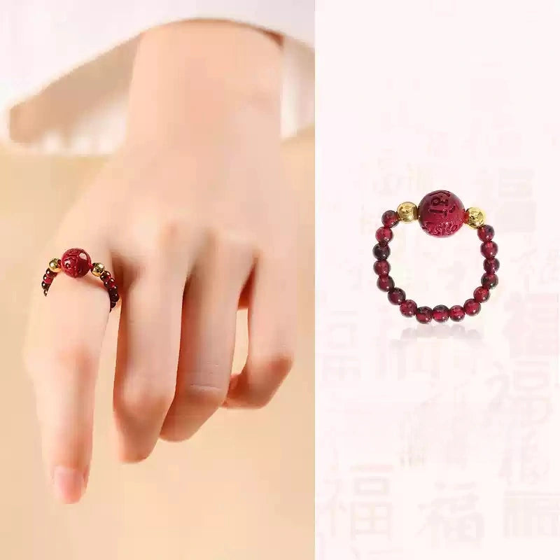 Cinnabar Ring - Remove bad luck