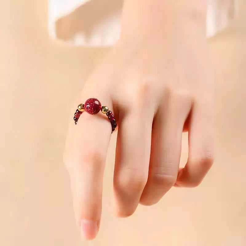 Cinnabar Ring - Remove bad luck