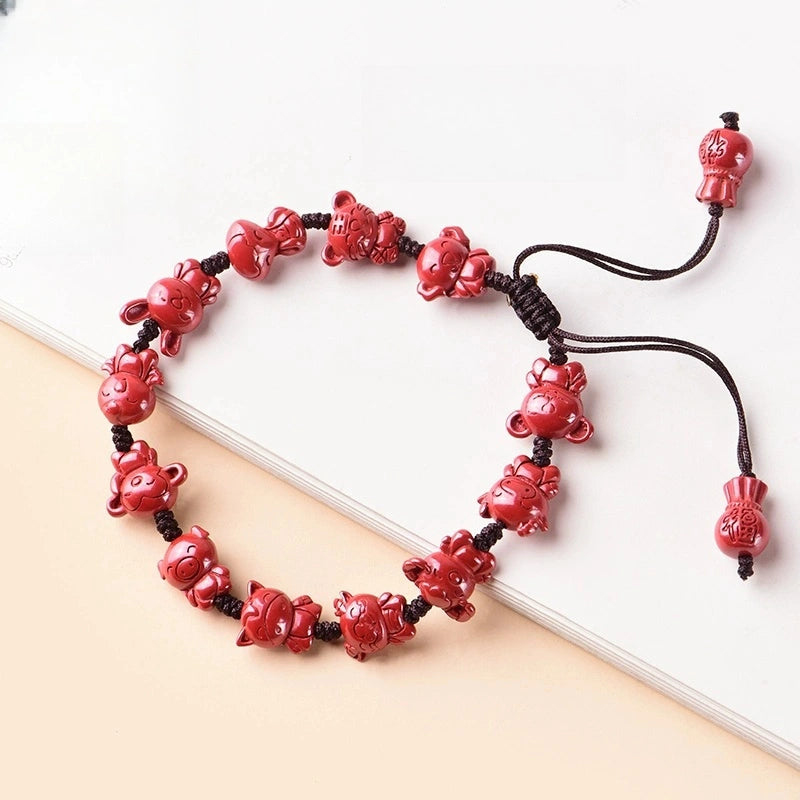 Cinnabar Bracelet - Remove Bad Luck