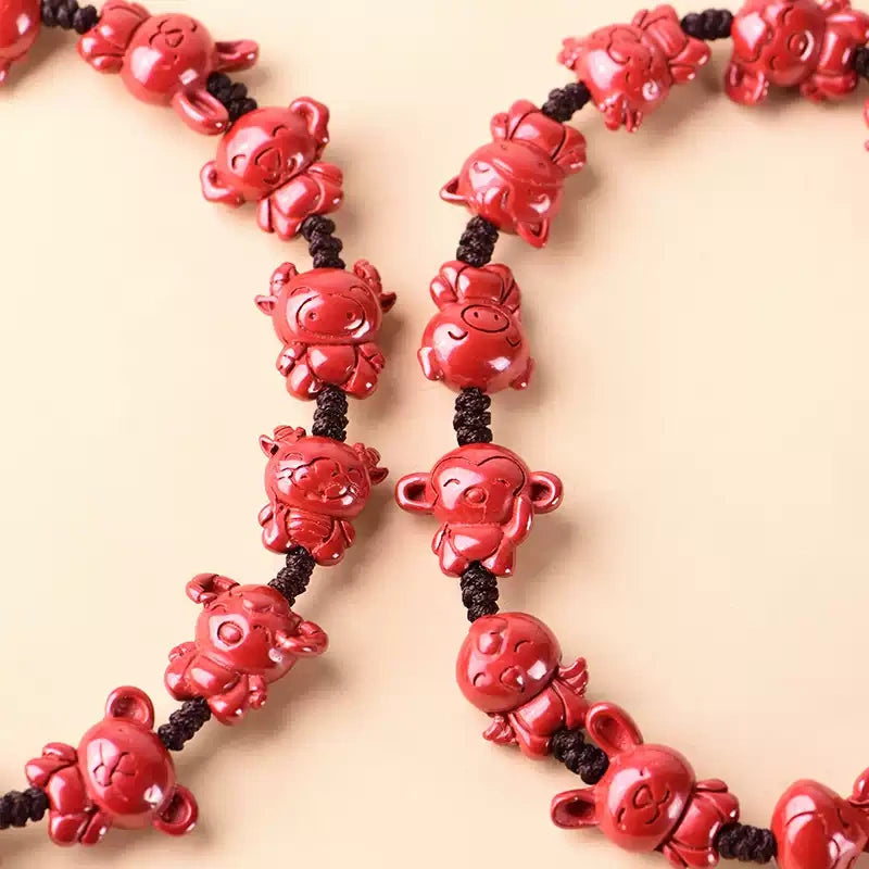 Cinnabar Bracelet - Remove Bad Luck