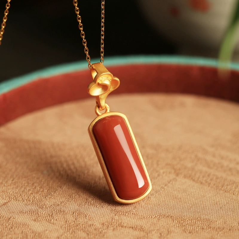 Cinnabar necklace - remove bad luck
