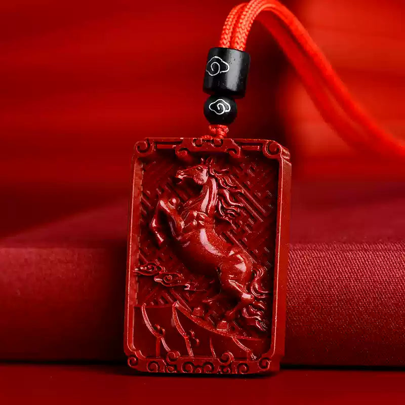 Cinnabar Necklace - Get Wealth