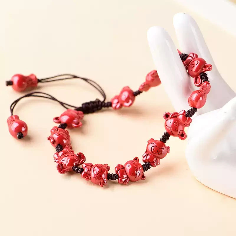 Cinnabar Bracelet - Remove Bad Luck