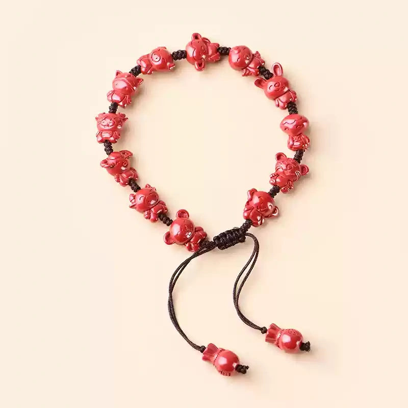 Cinnabar Bracelet - Remove Bad Luck