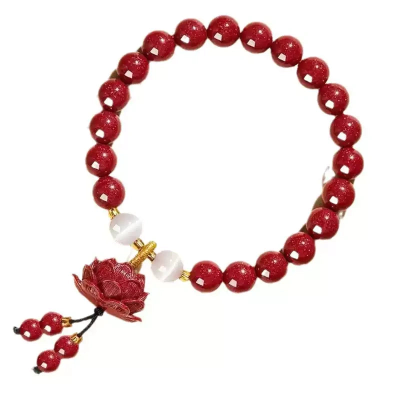 Cinnabar Bracelet--Buddhist Mascot