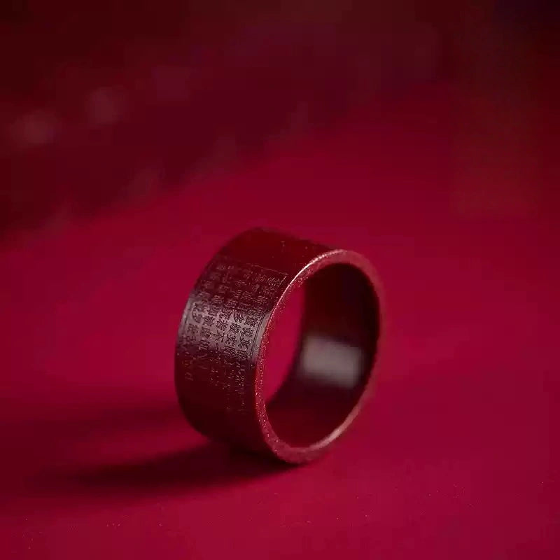 Cinnabar Ring--Birth Month Blessing