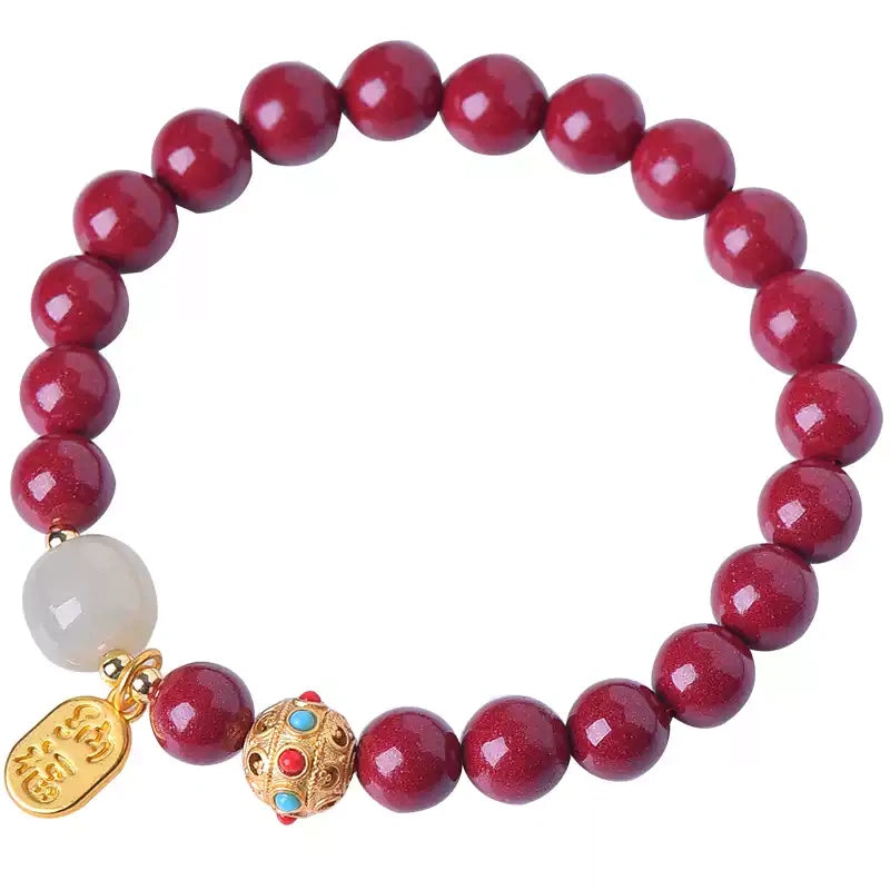 Cinnabar Bracelet - Remove Bad Luck