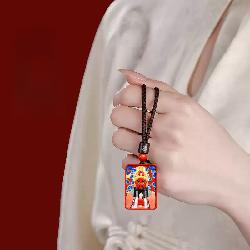 Cinnabar necklace--increase luck