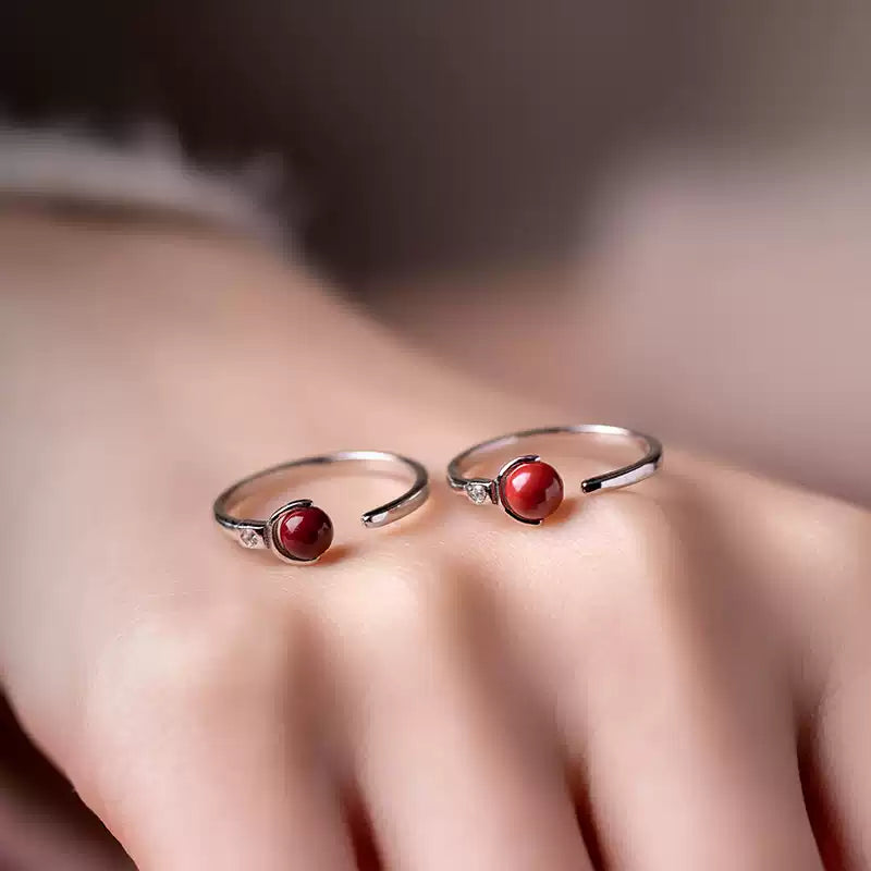 Cinnabar Ring--Buddhist Mascot