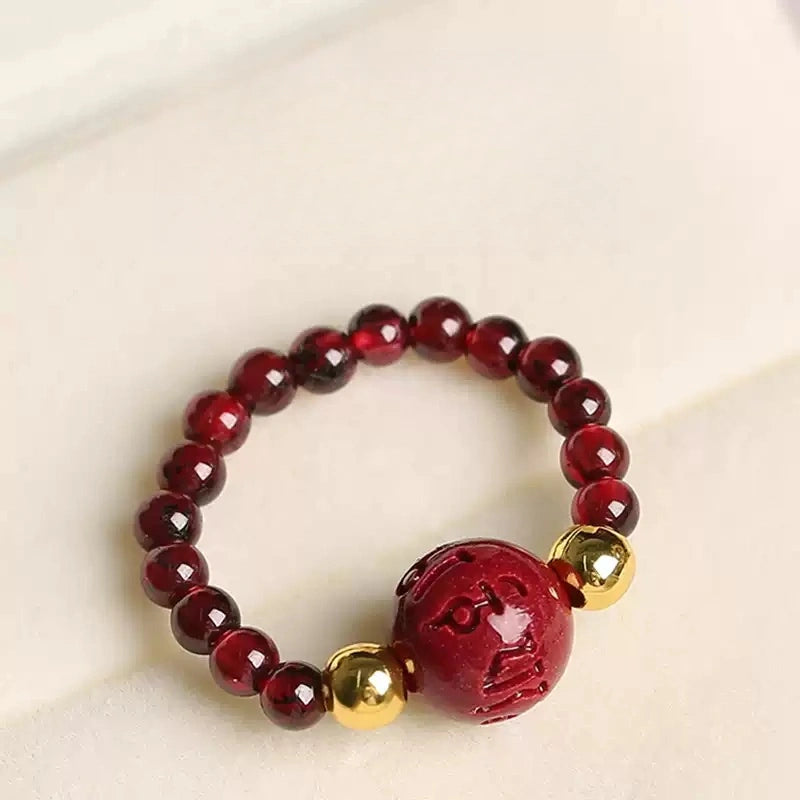 Cinnabar Ring - Remove bad luck