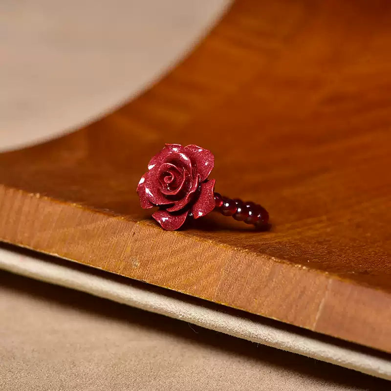 Cinnabar Ring--Increase Luck