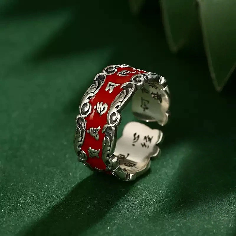 Cinnabar Ring--Birth Month Blessing