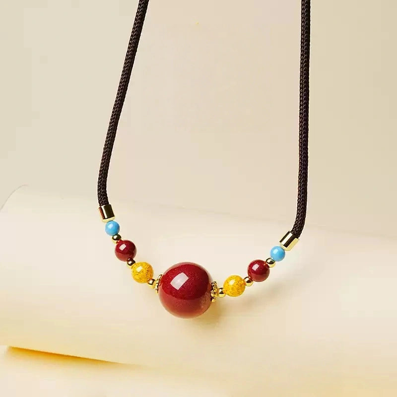 Cinnabar Necklace--Get Love