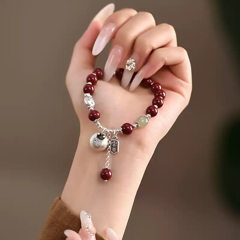 Cinnabar Bracelet - Remove Bad Luck