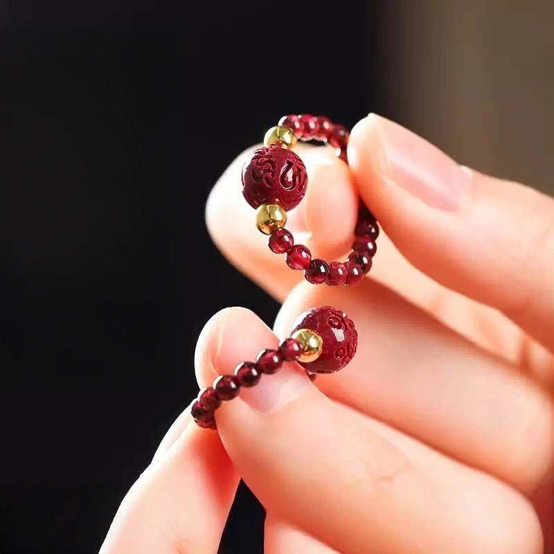 Cinnabar Ring - Remove bad luck