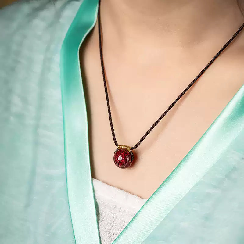 Cinnabar Necklace - Get Wealth