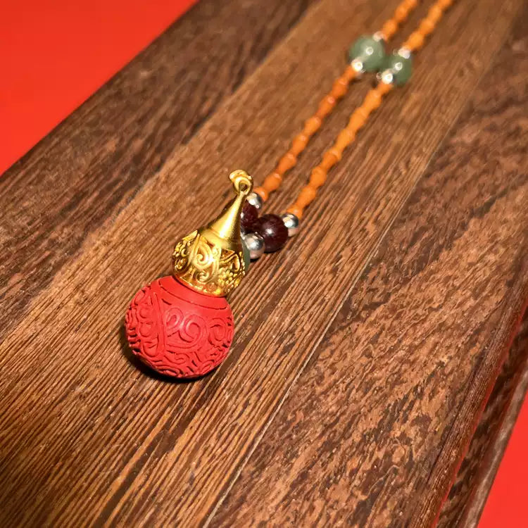 Cinnabar Necklace--Get Love