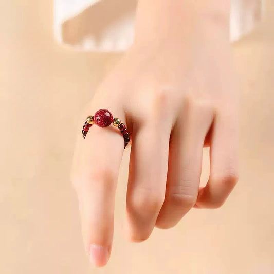 Cinnabar Ring - Remove bad luck