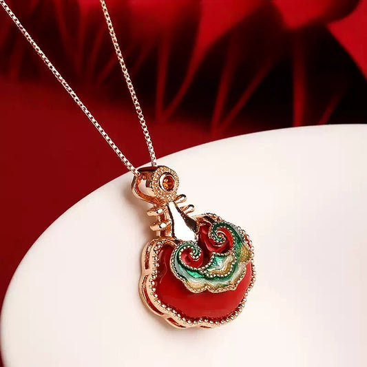 Cinnabar Necklace - Get Wealth