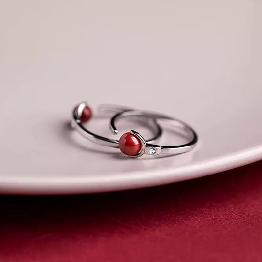 Cinnabar Ring--Buddhist Mascot