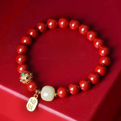 Cinnabar Bracelet - Remove Bad Luck