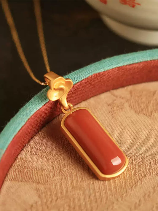 Cinnabar necklace - remove bad luck