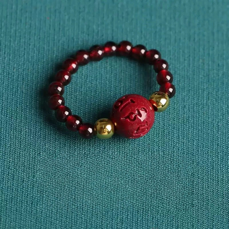 Cinnabar Ring - Remove bad luck
