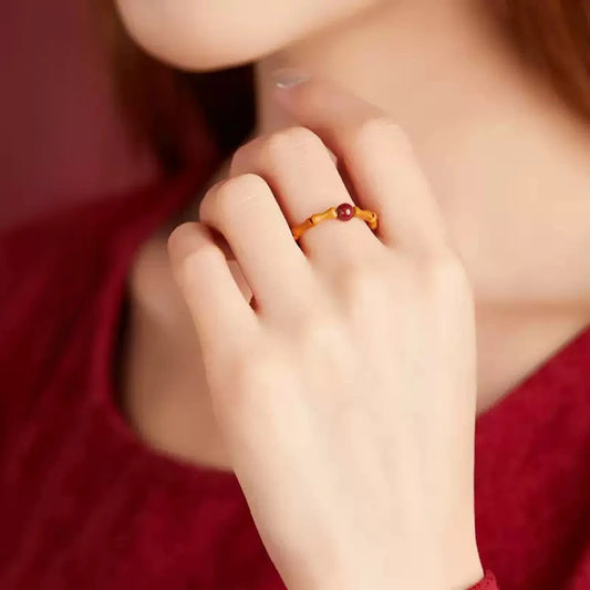 Cinnabar Ring - Get Wealth