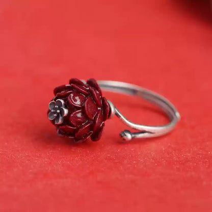 Cinnabar Ring--Wish the Elders Longevity