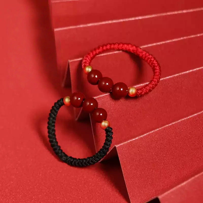 Cinnabar Ring--Wish the Elders Longevity