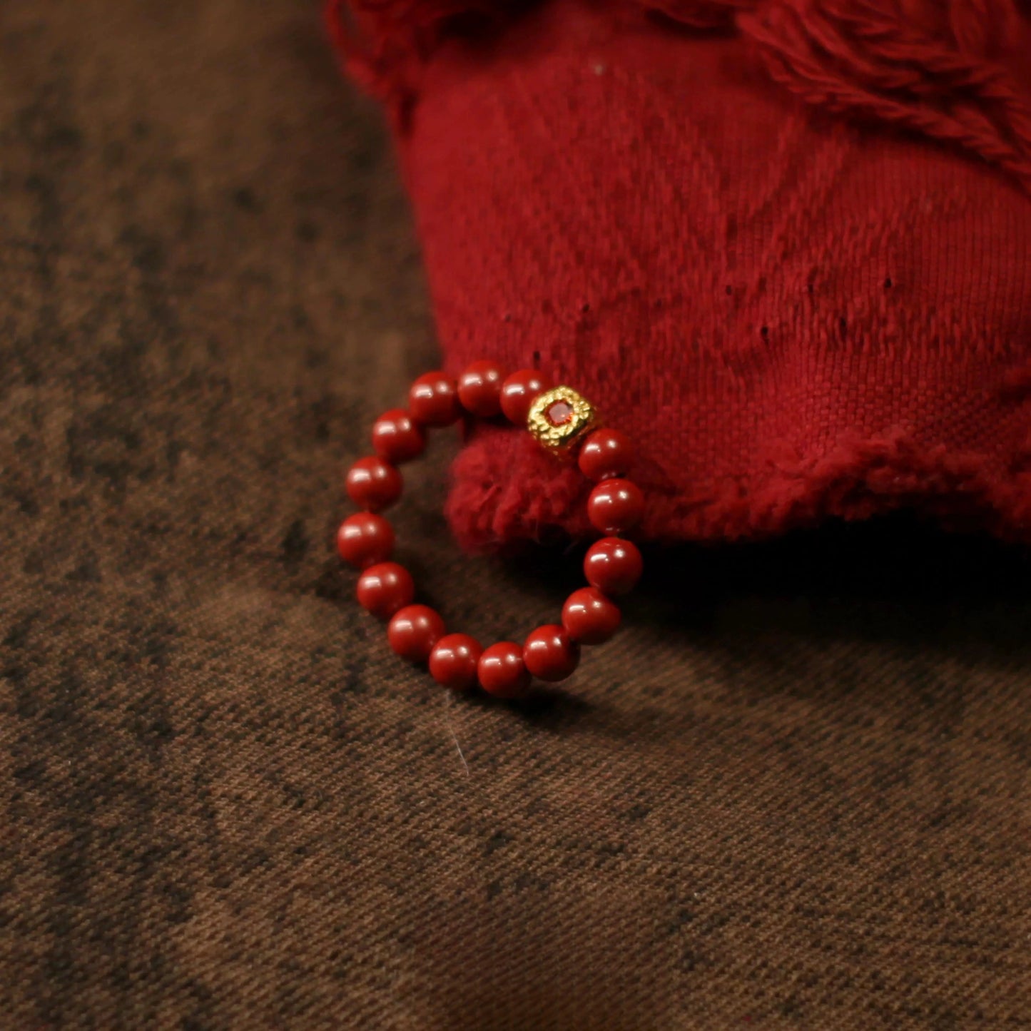 Cinnabar Ring--Bless yourself or your friends with health and longevity