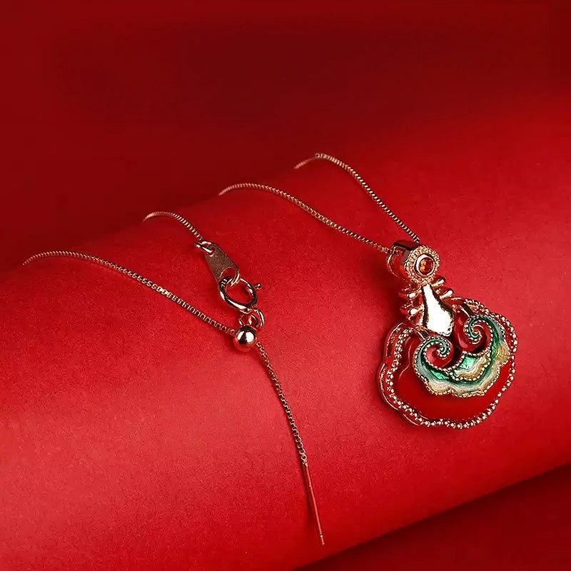 Cinnabar Necklace - Get Wealth