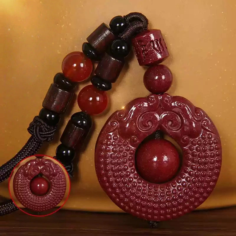 Cinnabar Necklace - Get Wealth