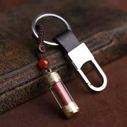Cinnabar necklace--birth month blessing