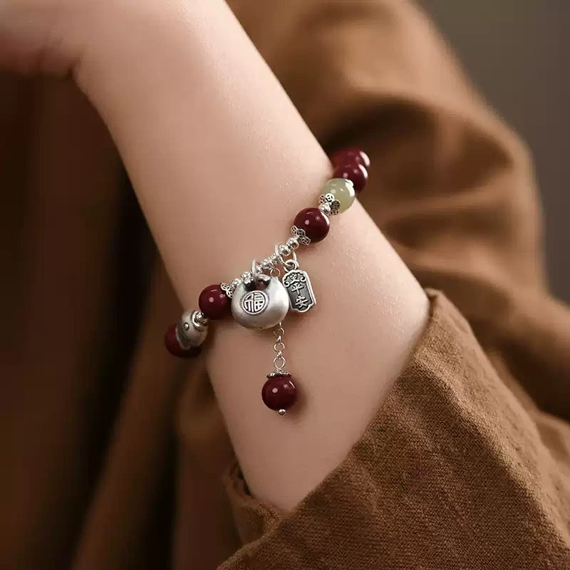 Cinnabar Bracelet - Remove Bad Luck
