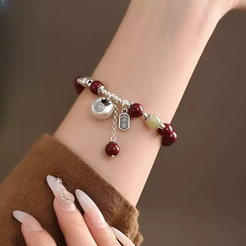 Cinnabar Bracelet - Remove Bad Luck
