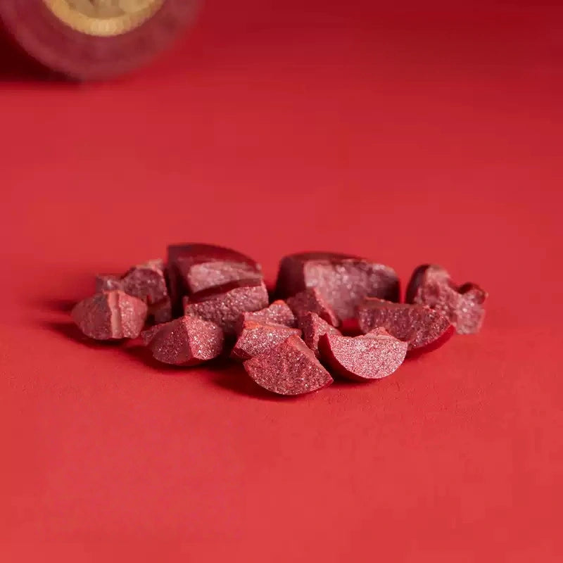 Cinnabar necklace--Buddhist mascot
