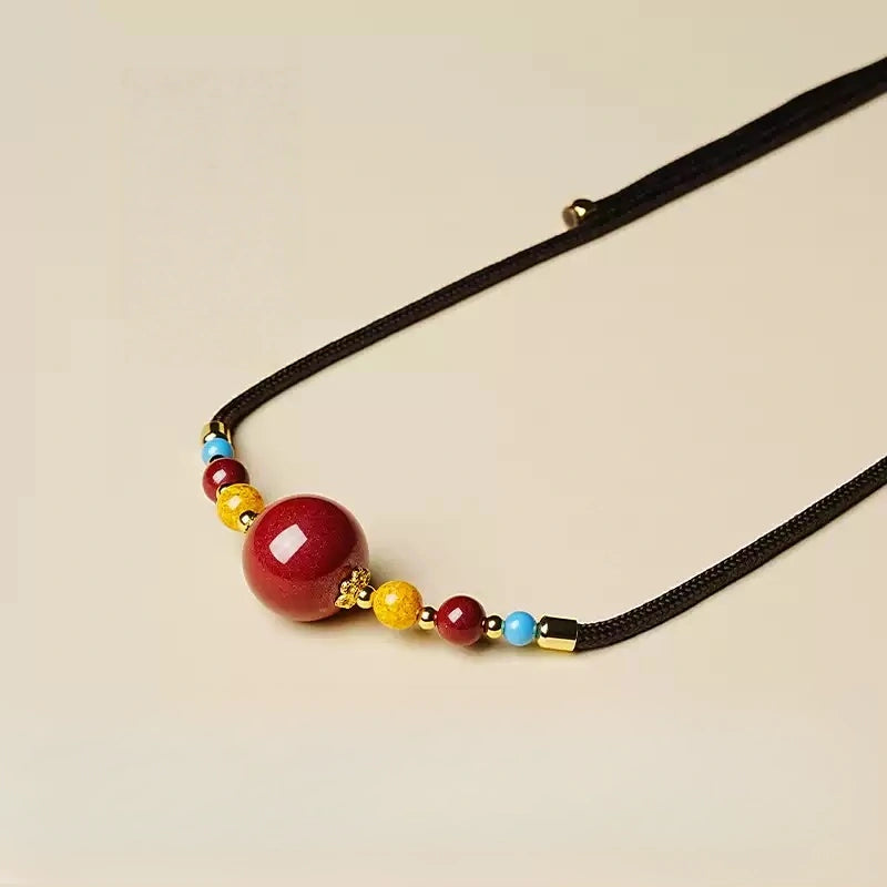 Cinnabar Necklace--Get Love