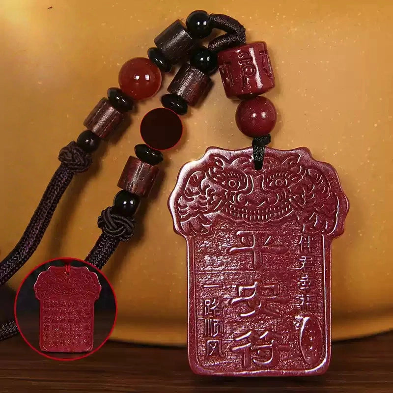 Cinnabar Necklace - Get Wealth