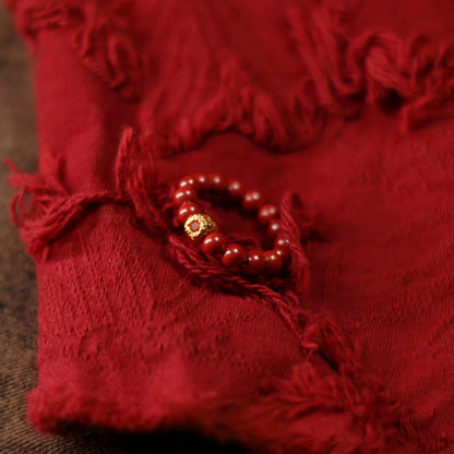 Cinnabar Ring--Bless yourself or your friends with health and longevity