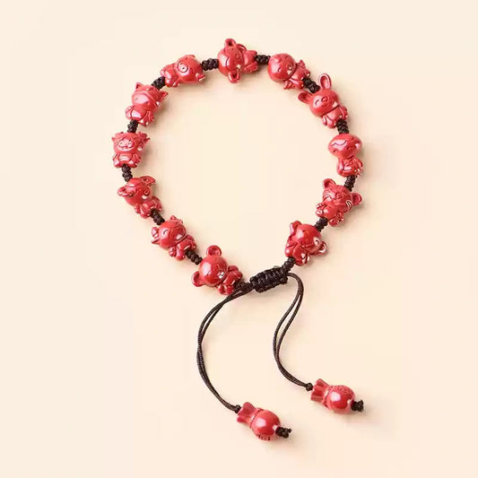 Cinnabar Bracelet - Remove Bad Luck