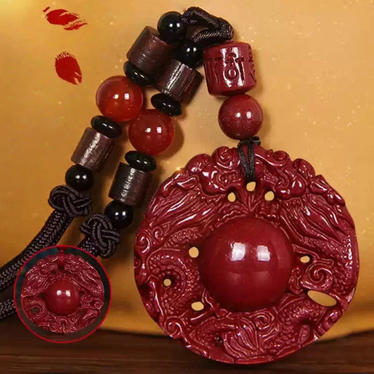 Cinnabar Necklace - Get Wealth