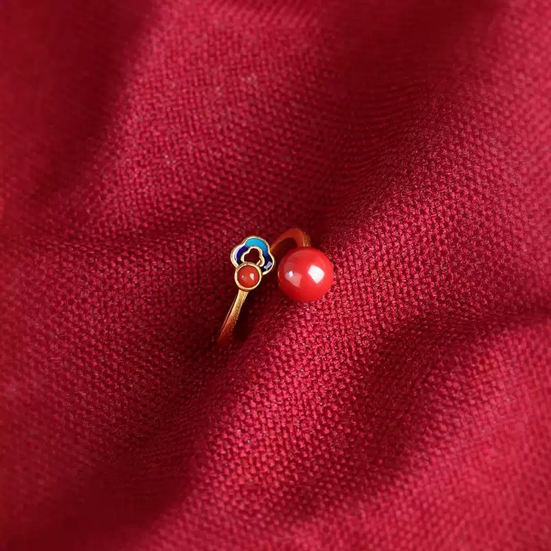 Cinnabar Ring - Get Wealth