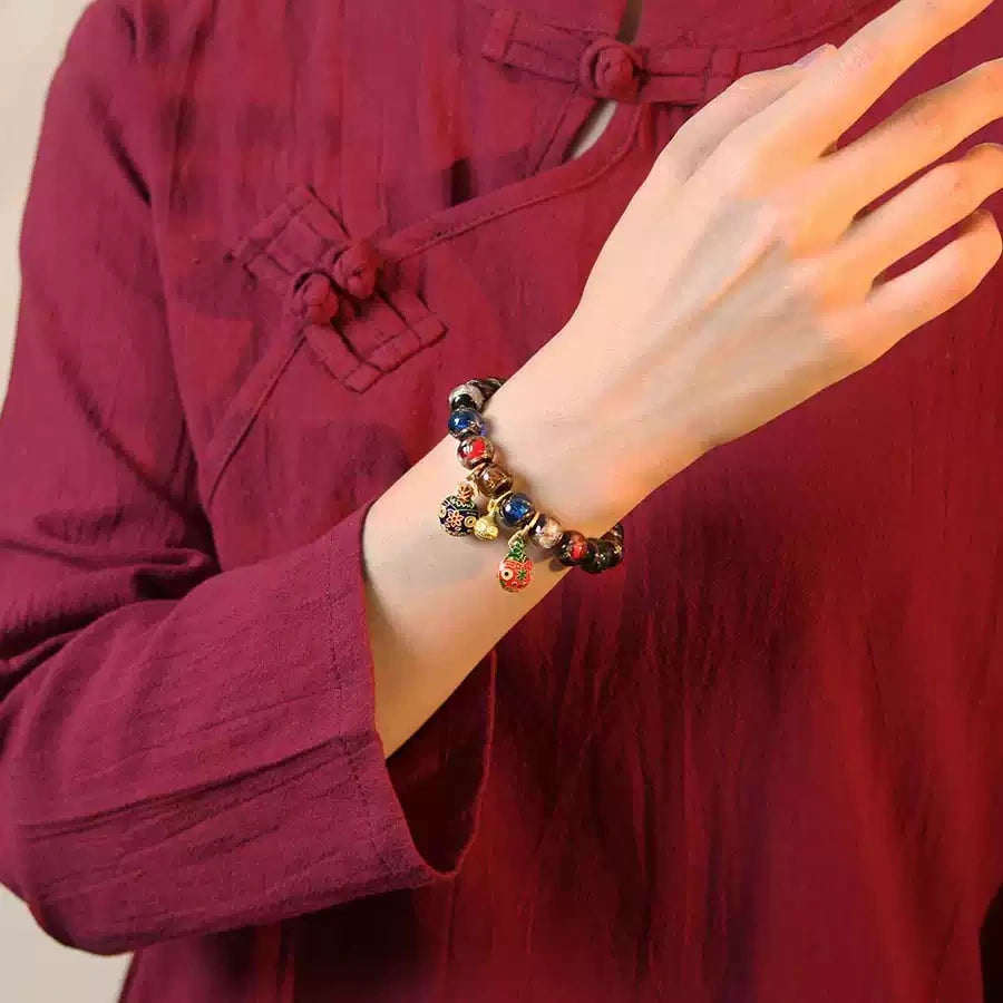 Cinnabar Bracelet--Birth Month Blessing