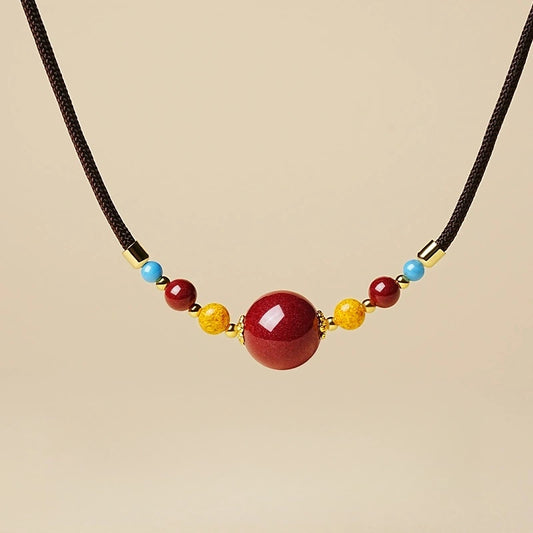 Cinnabar Necklace--Get Love