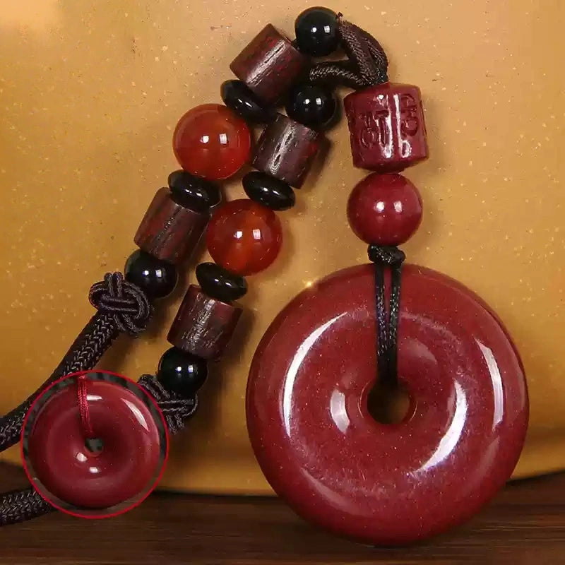 Cinnabar Necklace - Get Wealth