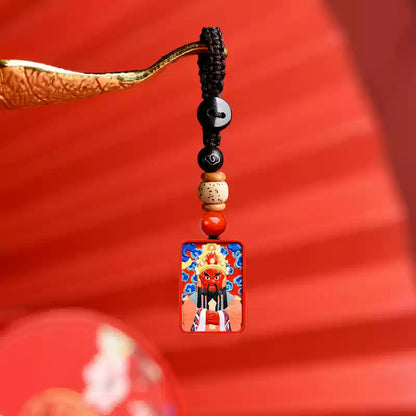 Limited cinnabar god  wealth necklace