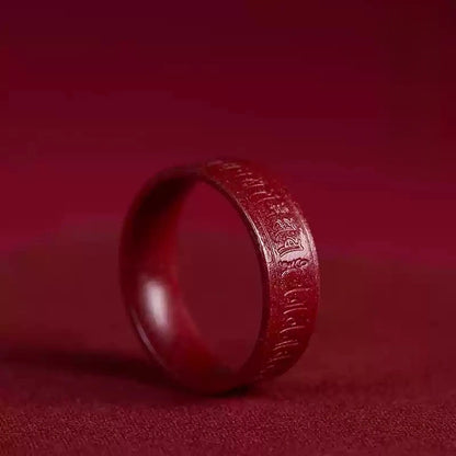 Cinnabar Ring--Birth Month Blessing